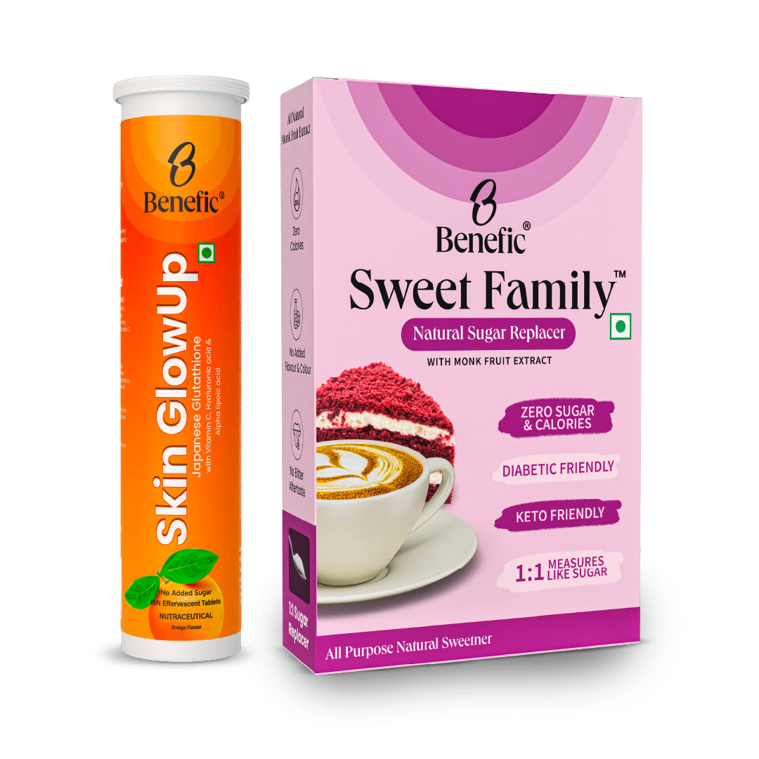 Skin Glowup and Sweet Family Sugar Replacer Skin Glowup and Sweet Family Sugar Replacer