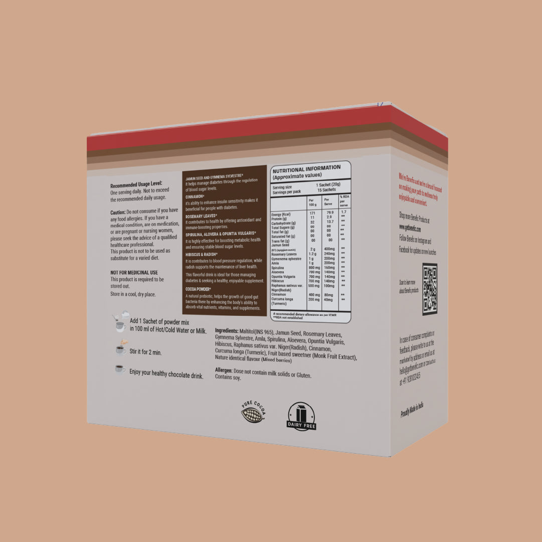 Sugar Control Drinking Chocolate