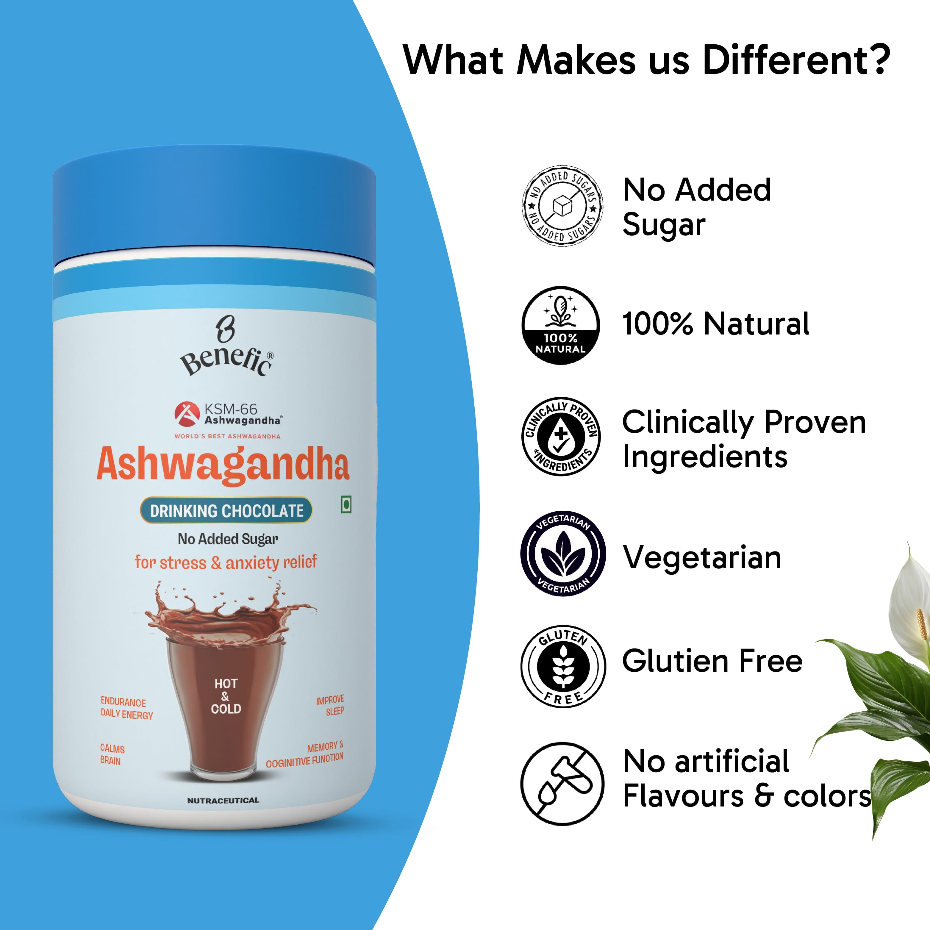 KSM-66 Ashwagandha Drinking Chocolate