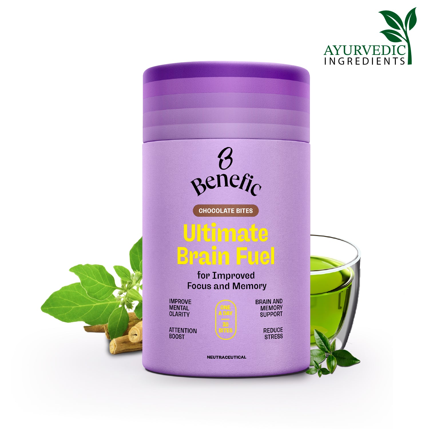 Ultimate Brain Fuel Chocolate Bites