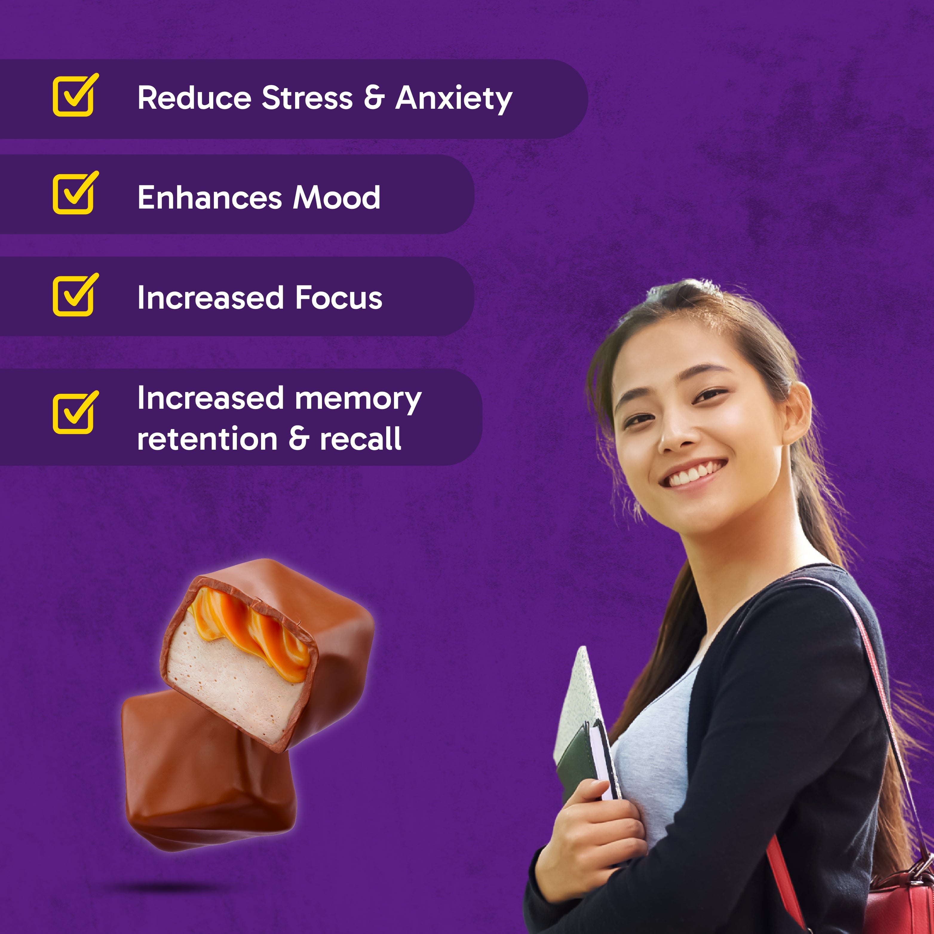 Loop Brain Fuel Ultimate Brain Fuel Chocolate Bites