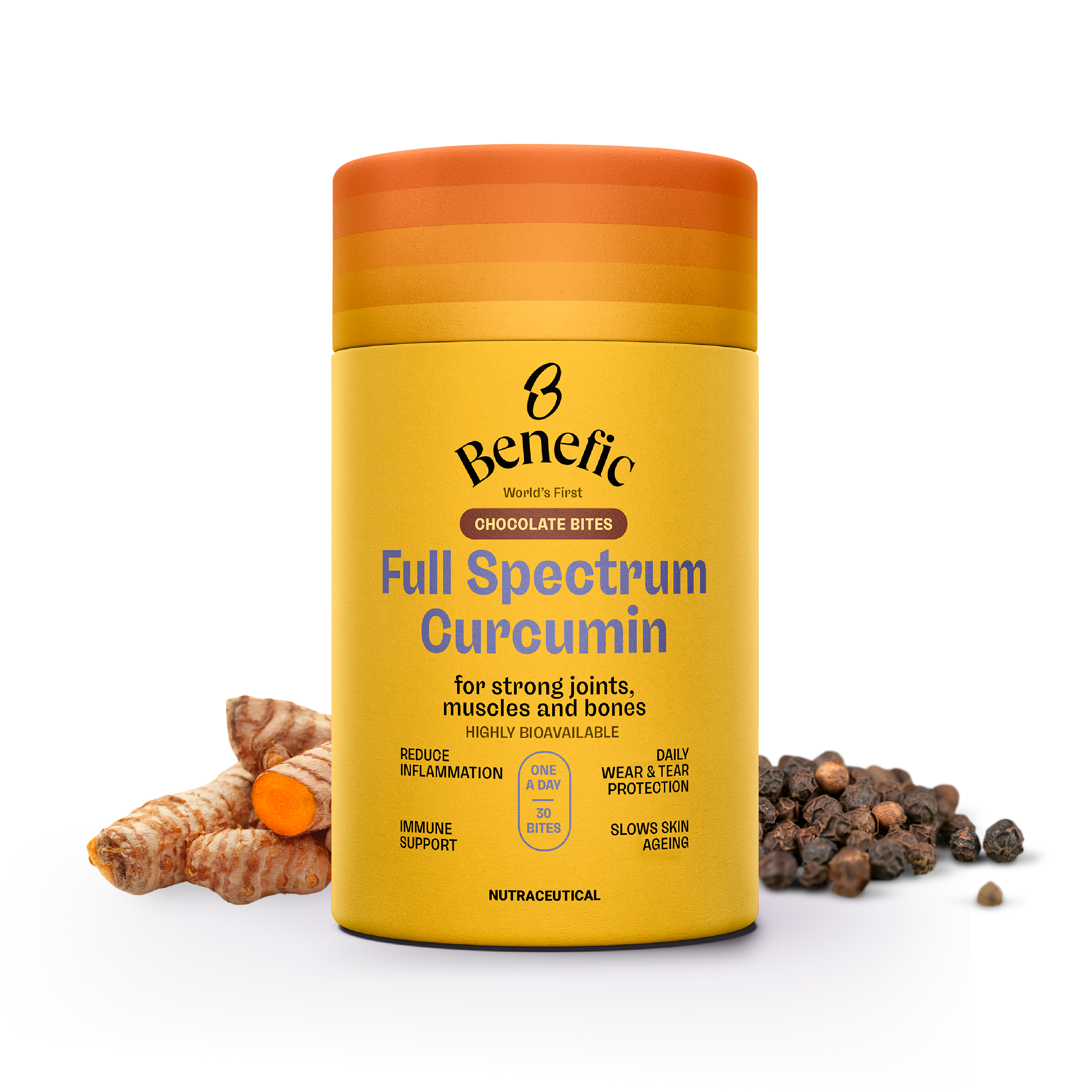 Full Spectrum Curcumin Chocolate Bites