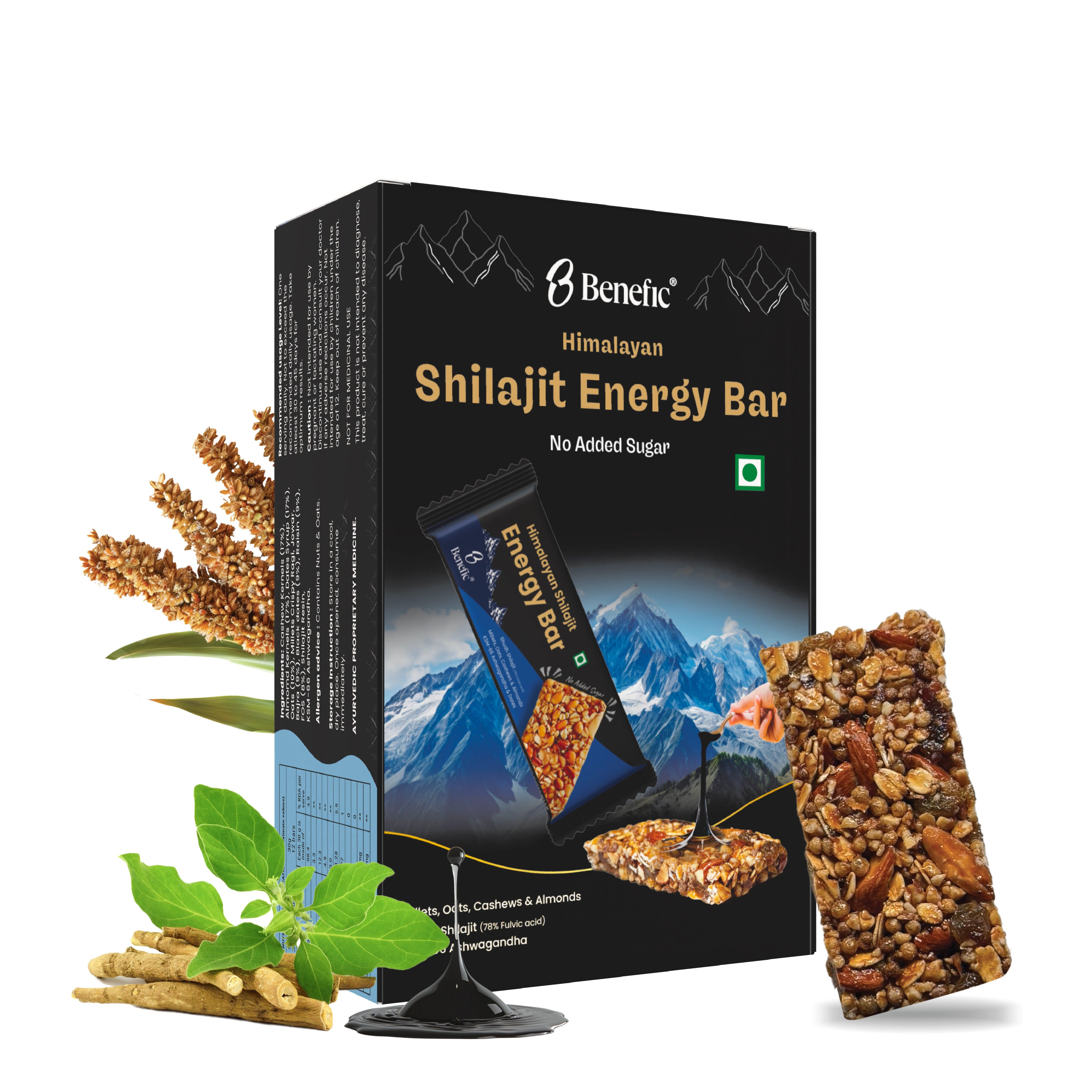 Shilajit Energy Bar