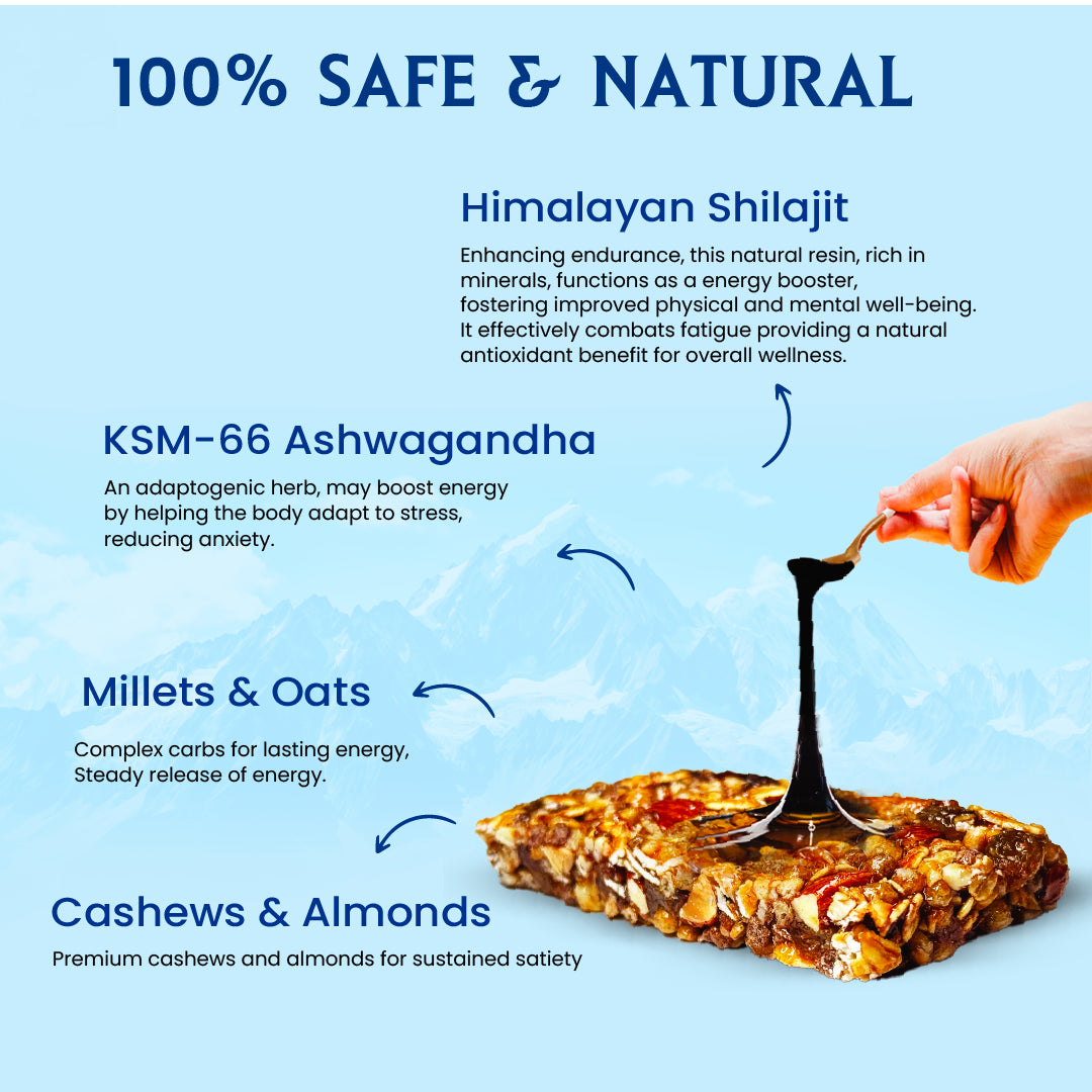 Shilajit Energy Bar