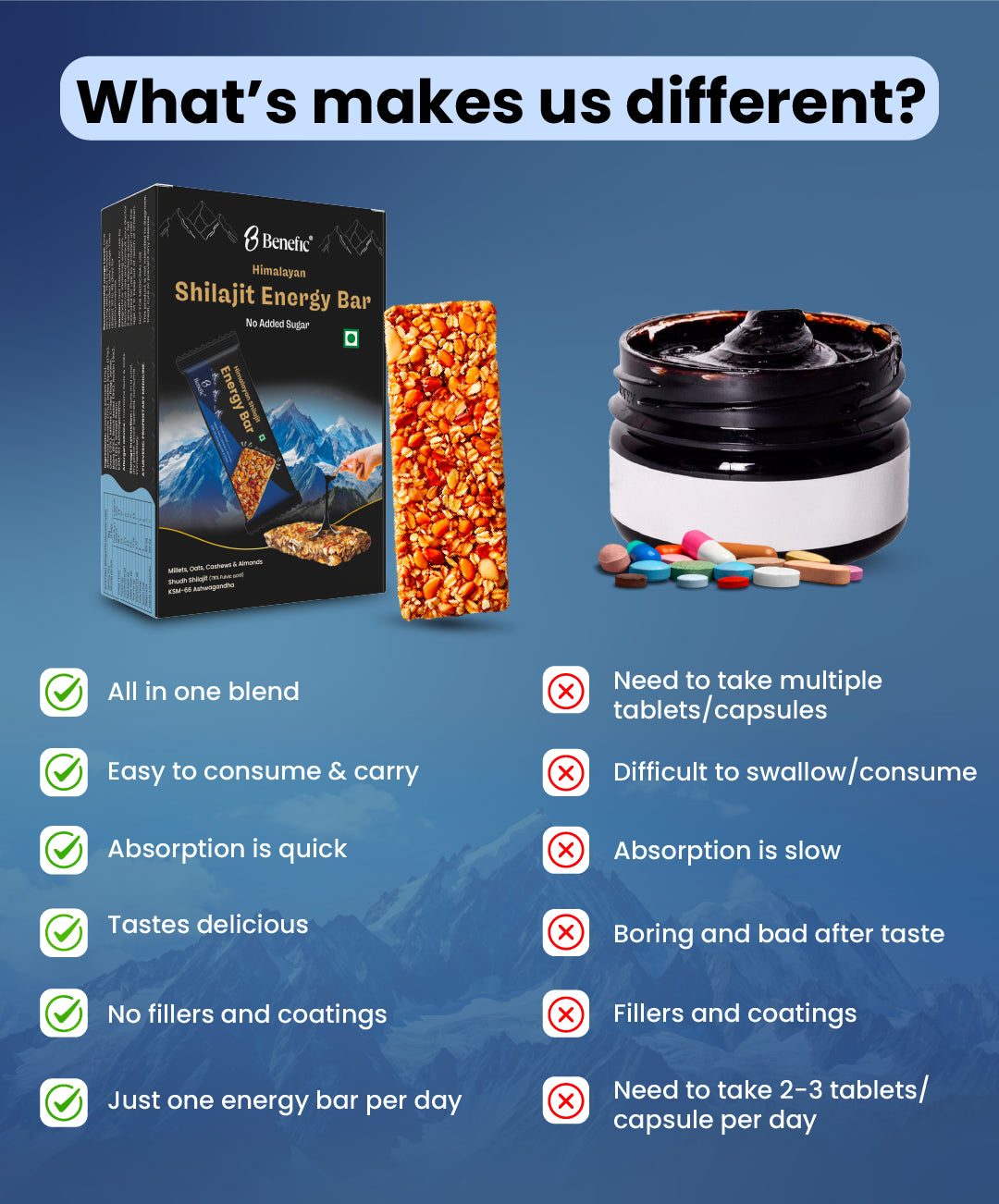 Himalayan Shilajit Energy Bar