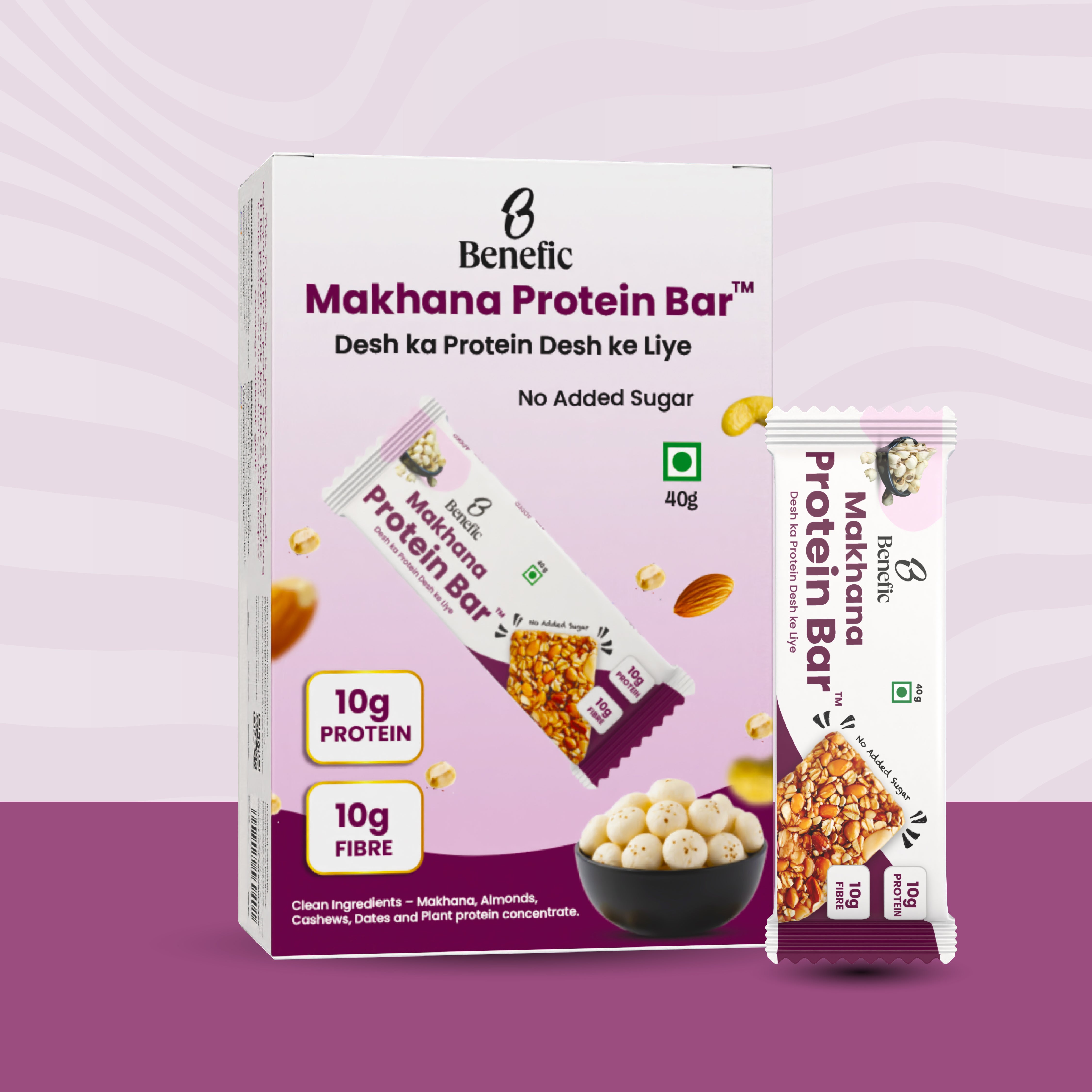 Benefic Makhana Protein Bar