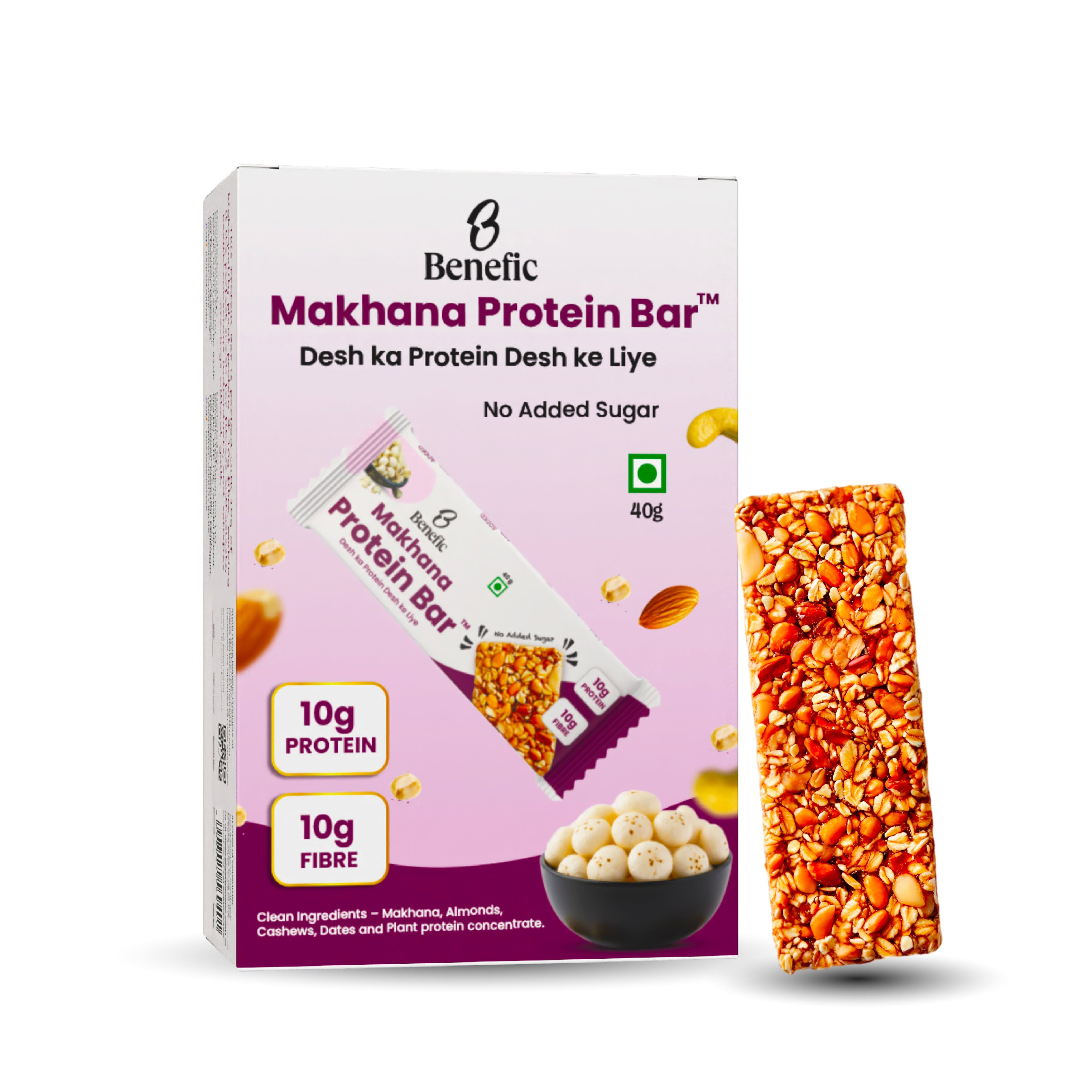 Benefic Makhana Protein Bar
