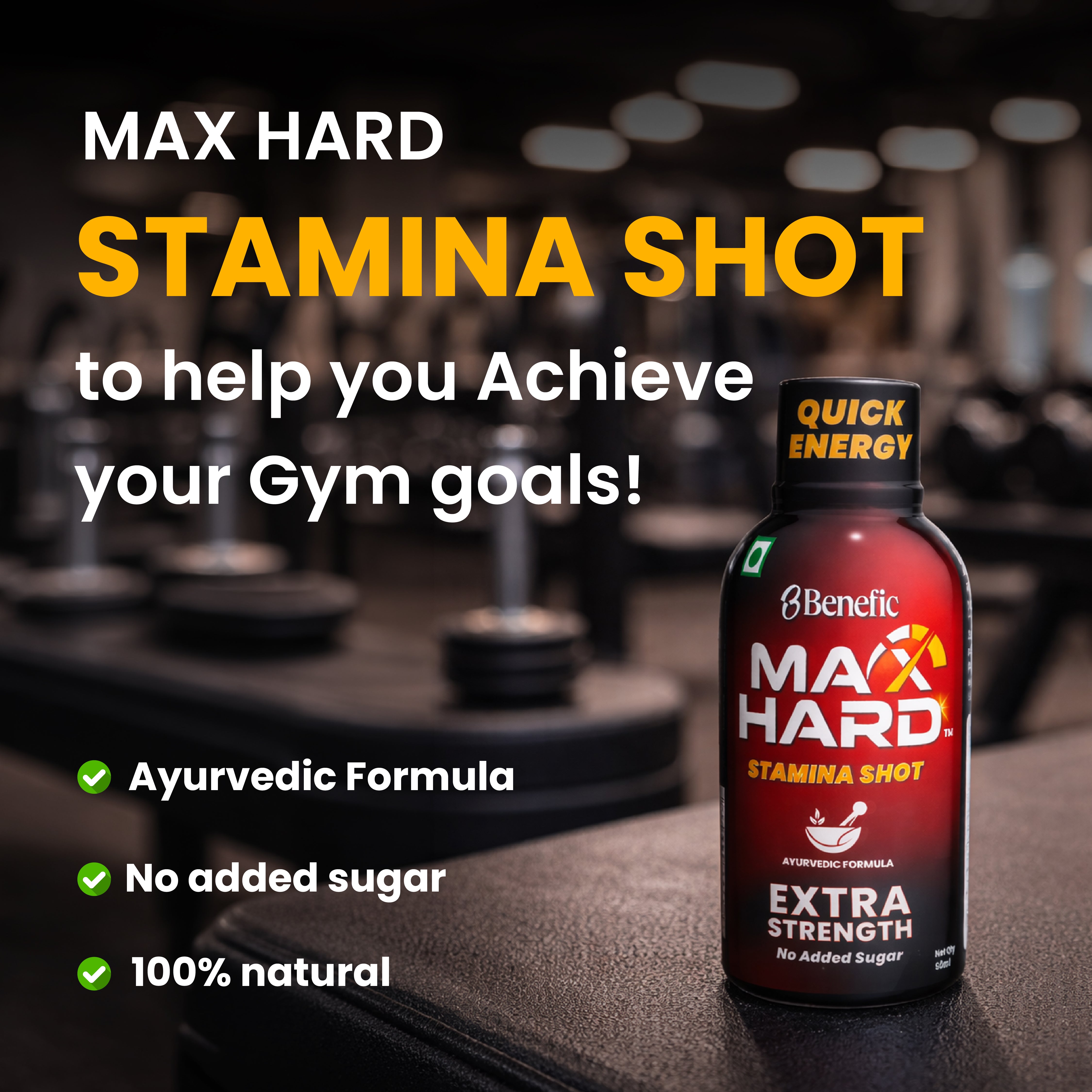 Maxhard Ayurvedic Stamina Shot