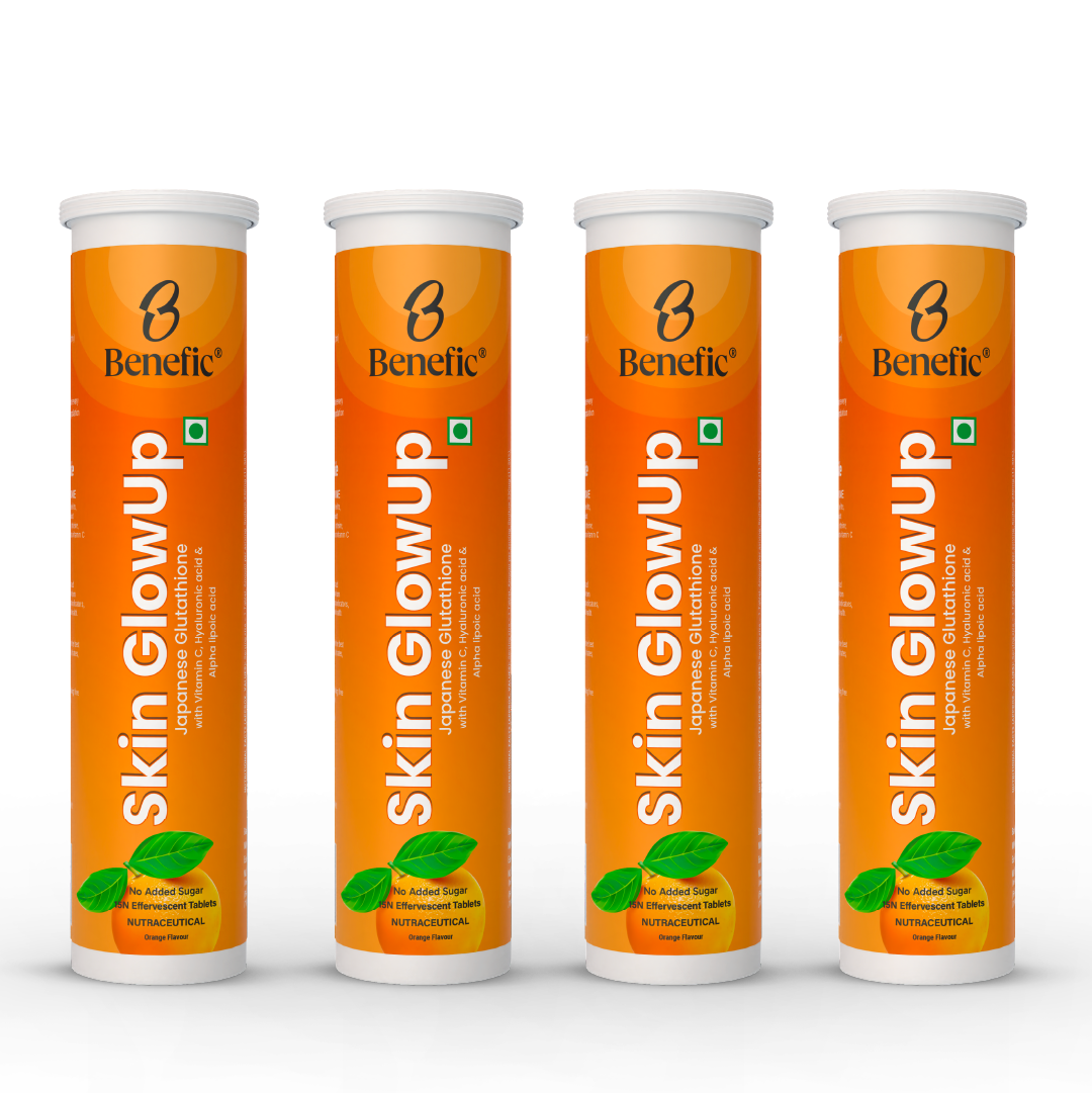 Skin GlowUp Japanese Glutathione Effervescent Tablets