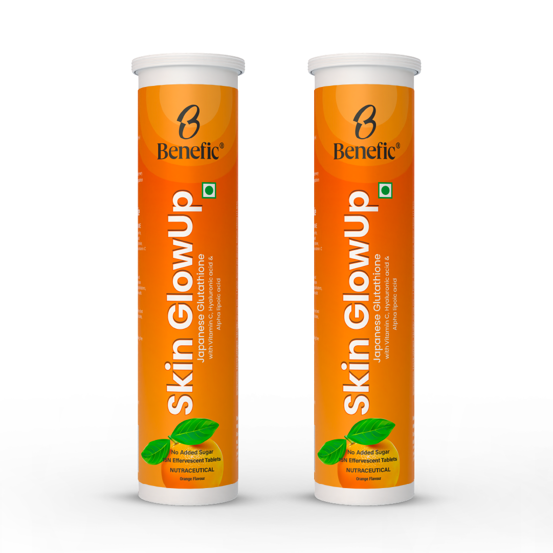 Skin GlowUp Japanese Glutathione Effervescent Tablets