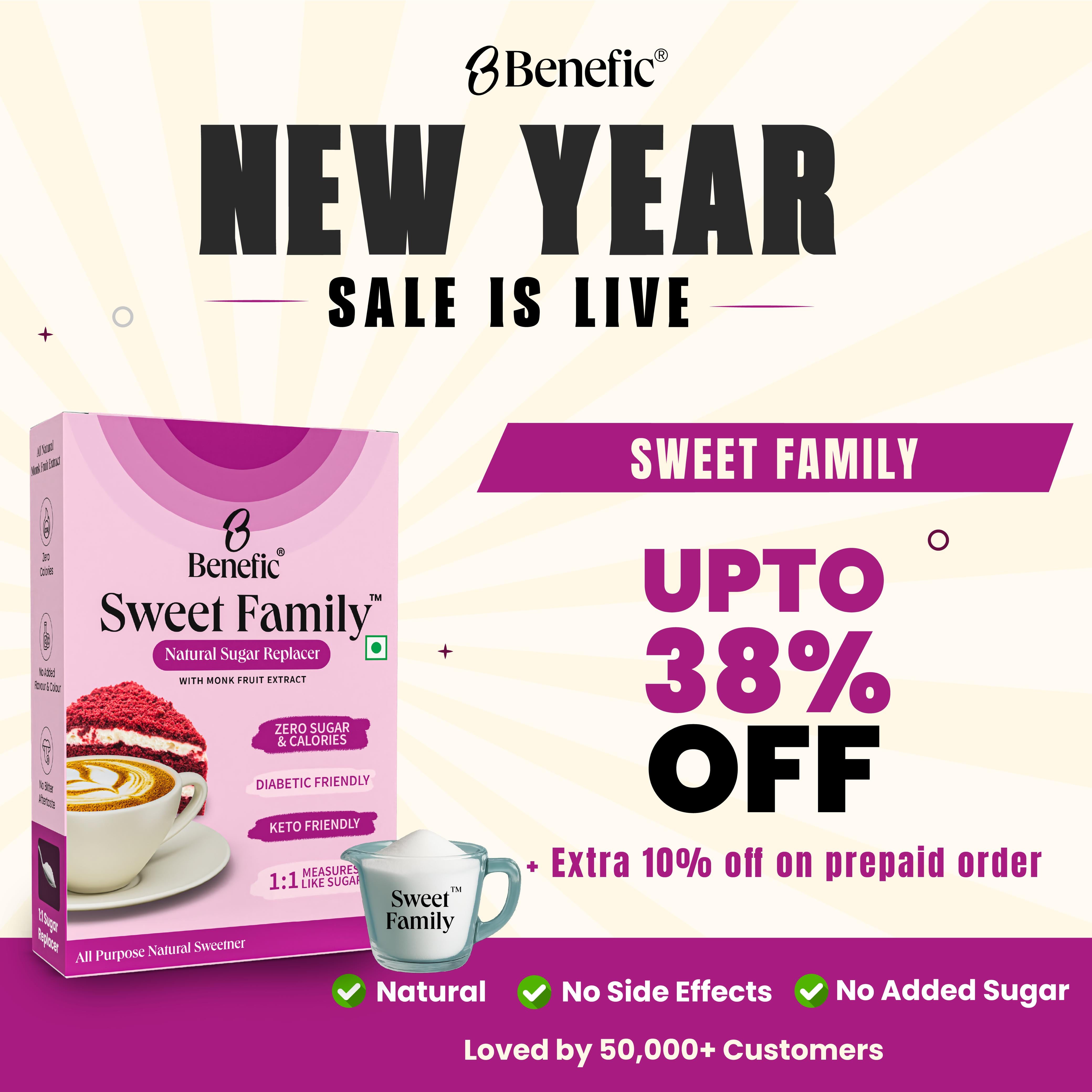 Sweet Family Natural Sugar Free Sweetner