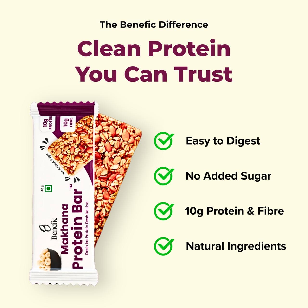 Makhana Protein Bar