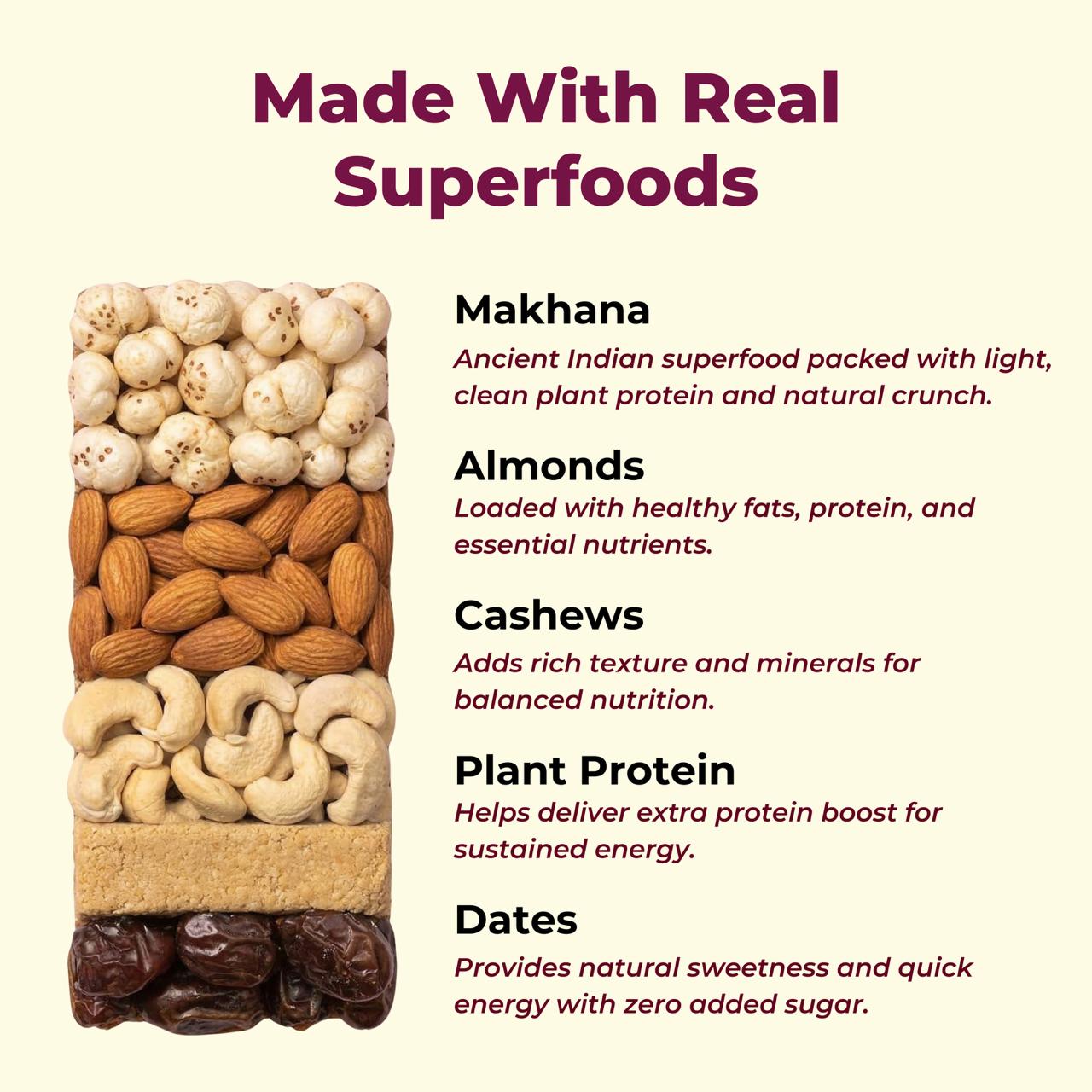 Makhana Protein Bar Free Sample