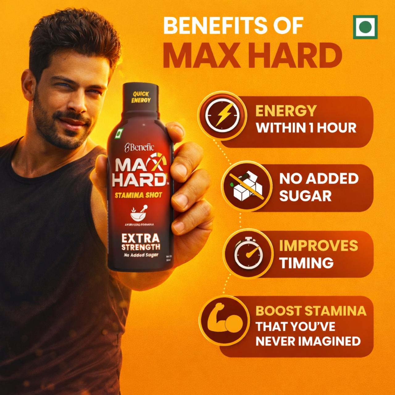 Maxhard Ayurvedic Stamina Shot