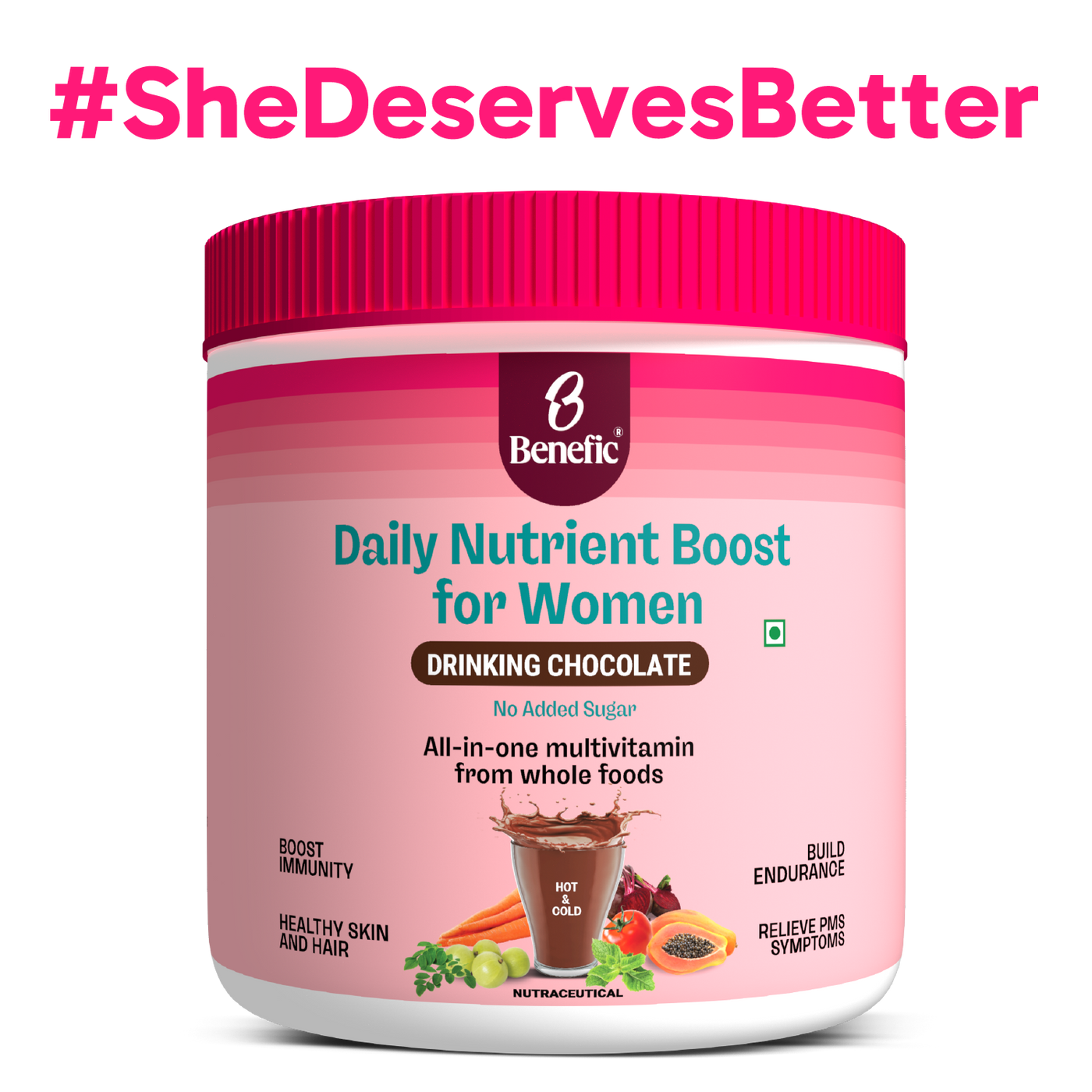 Women's Daily Nutrient Boost Drinking Chocolate