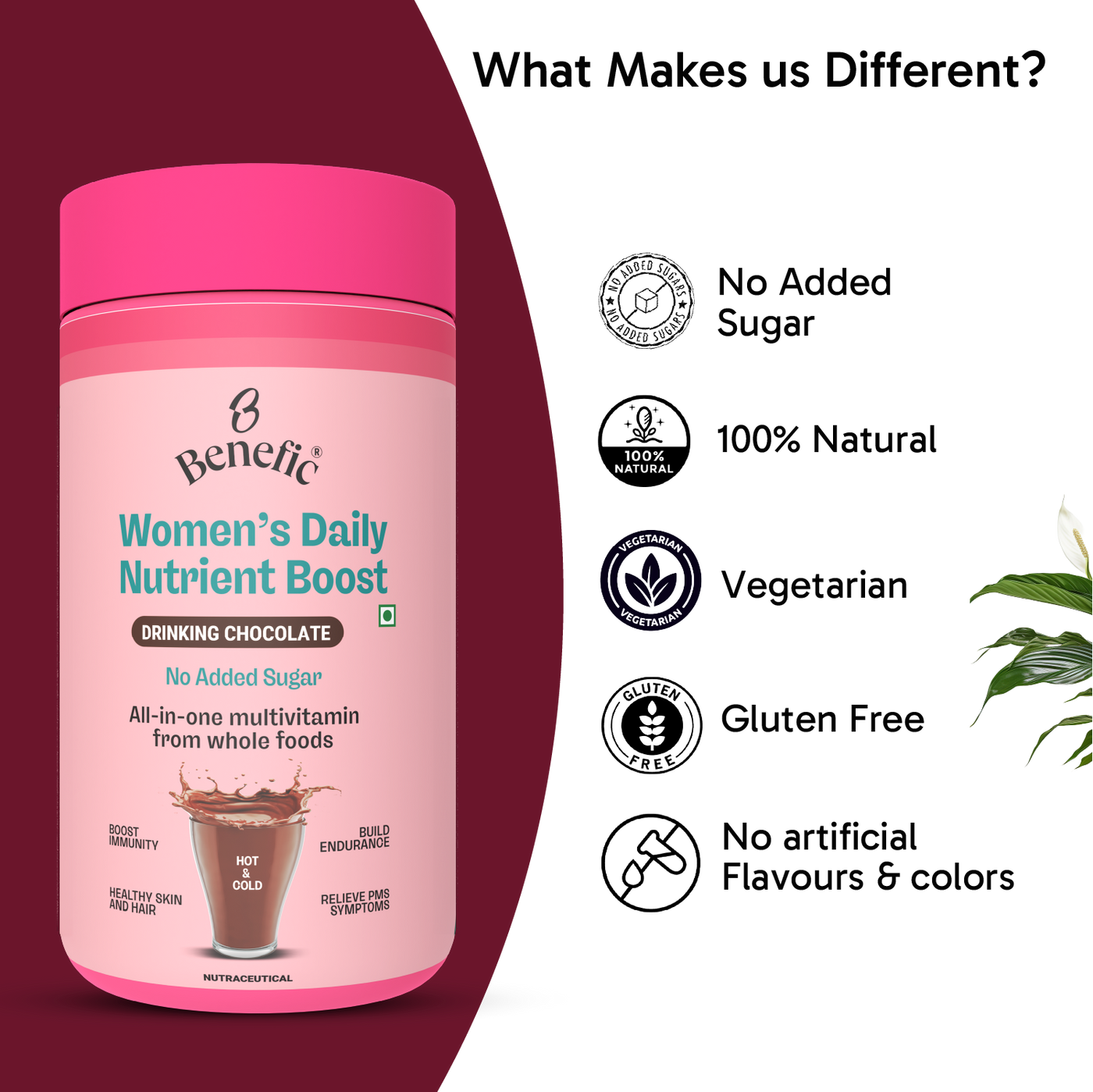 Women's Daily Nutrient Boost Drinking Chocolate