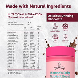 Women's Daily Nutrient Boost Drinking Chocolate