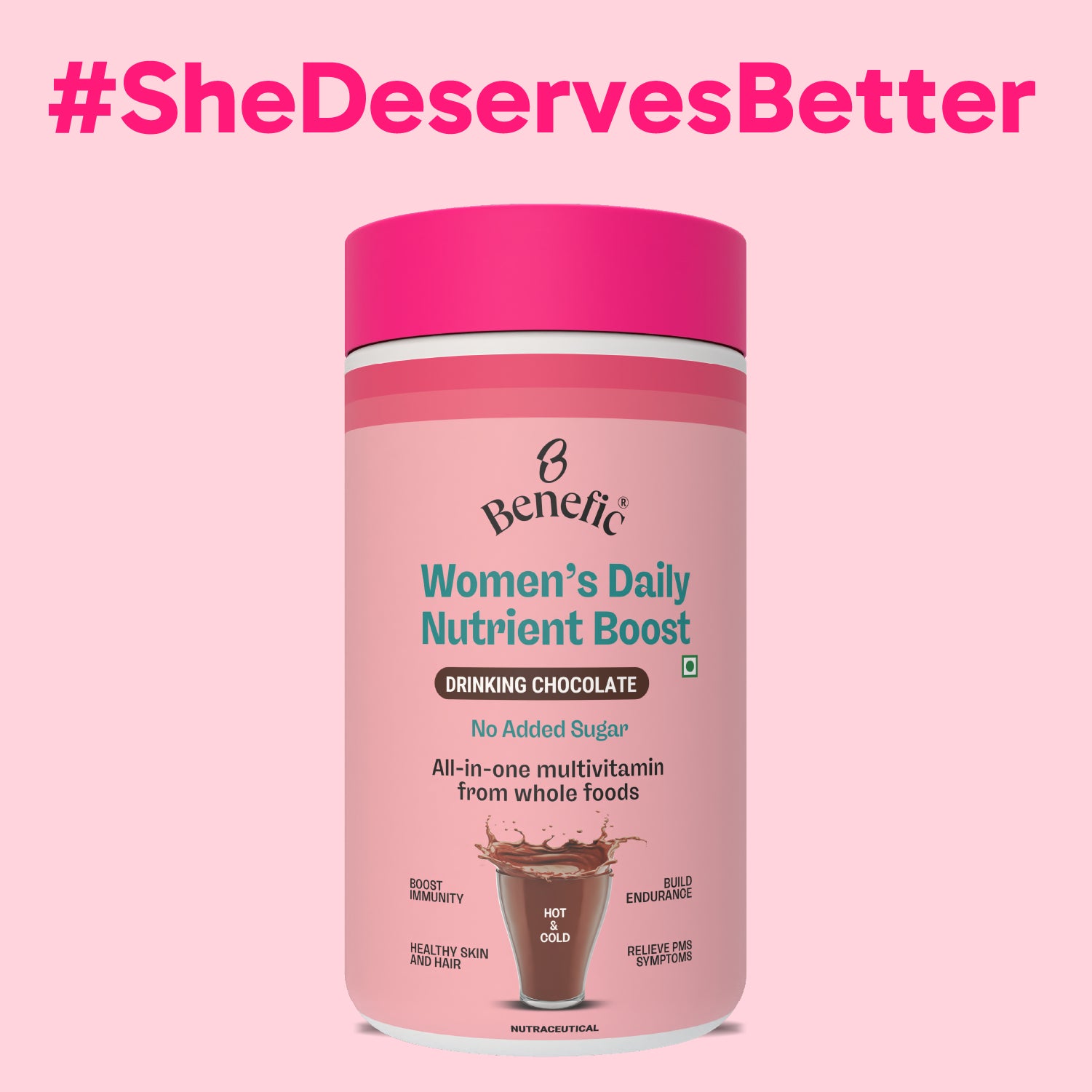 Women's Daily Nutrient Boost Drinking Chocolate