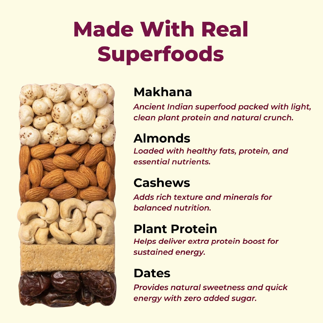 Makhana Protein Bar